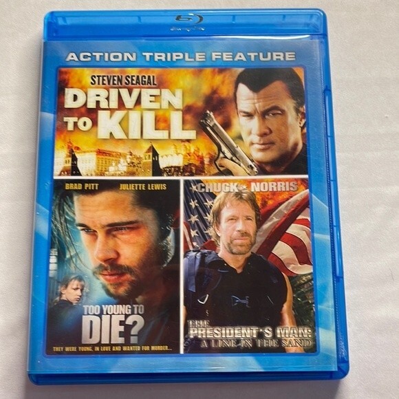 Action Triple Feature Blu-Ray - Picture 1 of 4